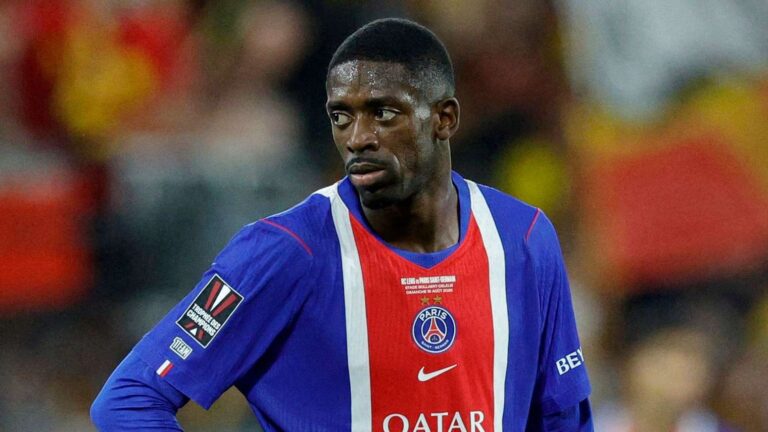 อุสมาเน เดมเบเล ได้รับการพักจาก PSG เพื่อบริหารภาระงาน ก่อนพบลีลล์