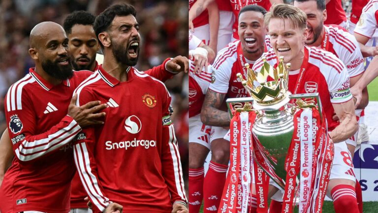 แมนเชสเตอร์ ยูไนเต็ดยังห่างจากอาร์เซนอลในการลุ้นแชมป์พรีเมียร์ลีก ตามมุมมองของ สตีฟ บรูซ