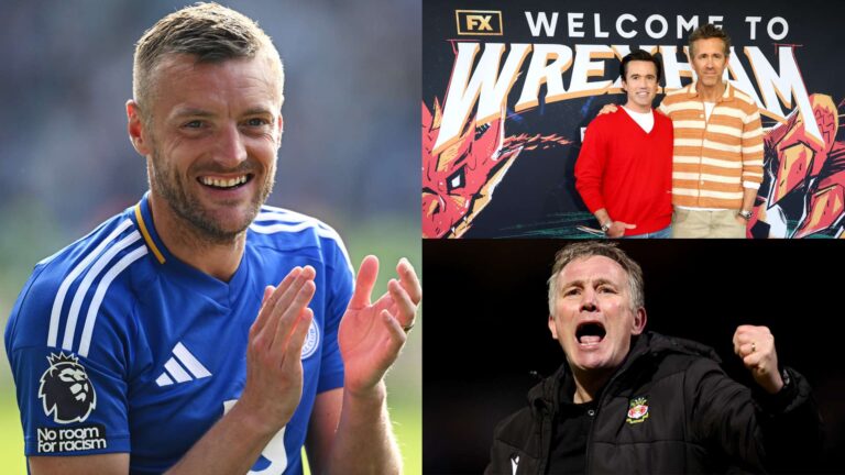เจมี่ วาร์ดี้ยังว่างเป็นฟรีเอเยนต์ ถูกชูให้เป็นดาวเด่นในสารคดี Welcome to Wrexham แต่ค่าตัวสูงไม่ใช่เล่นๆ