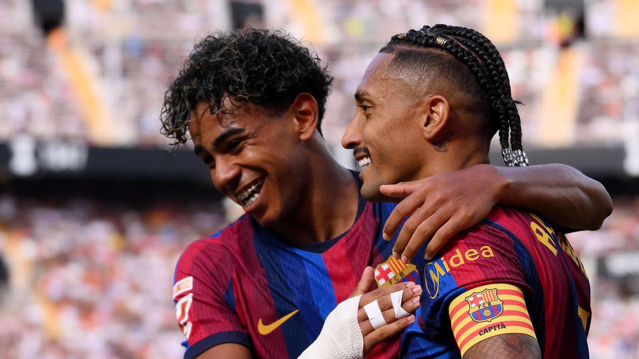 บาร์เซโลนาอัด Valencia 5-0 ยามาลาซัดสอง ราฟินญ่าเทียบสถิติเมสซี่