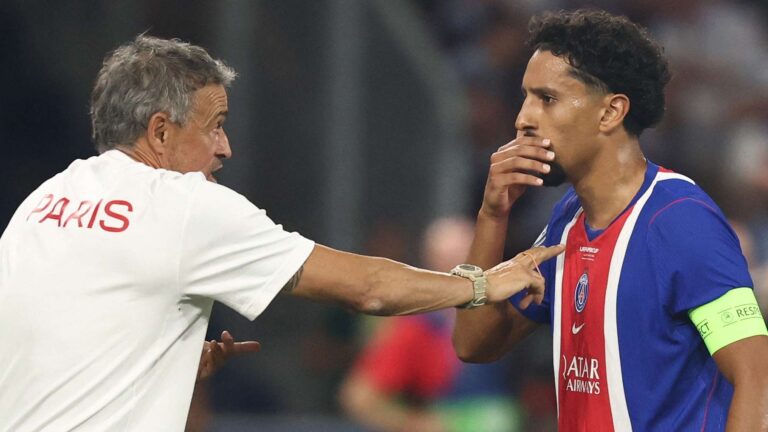 มาร์กินญอสออกคำเตือนถึงแข้ง PSG ขณะที่ ลุยส์ เอ็นริเก้พร้อมถอดชื่อใหญ่ก่อนเปิดศึก ยูฟ่า แชมเปี้ยนส์ ลีก