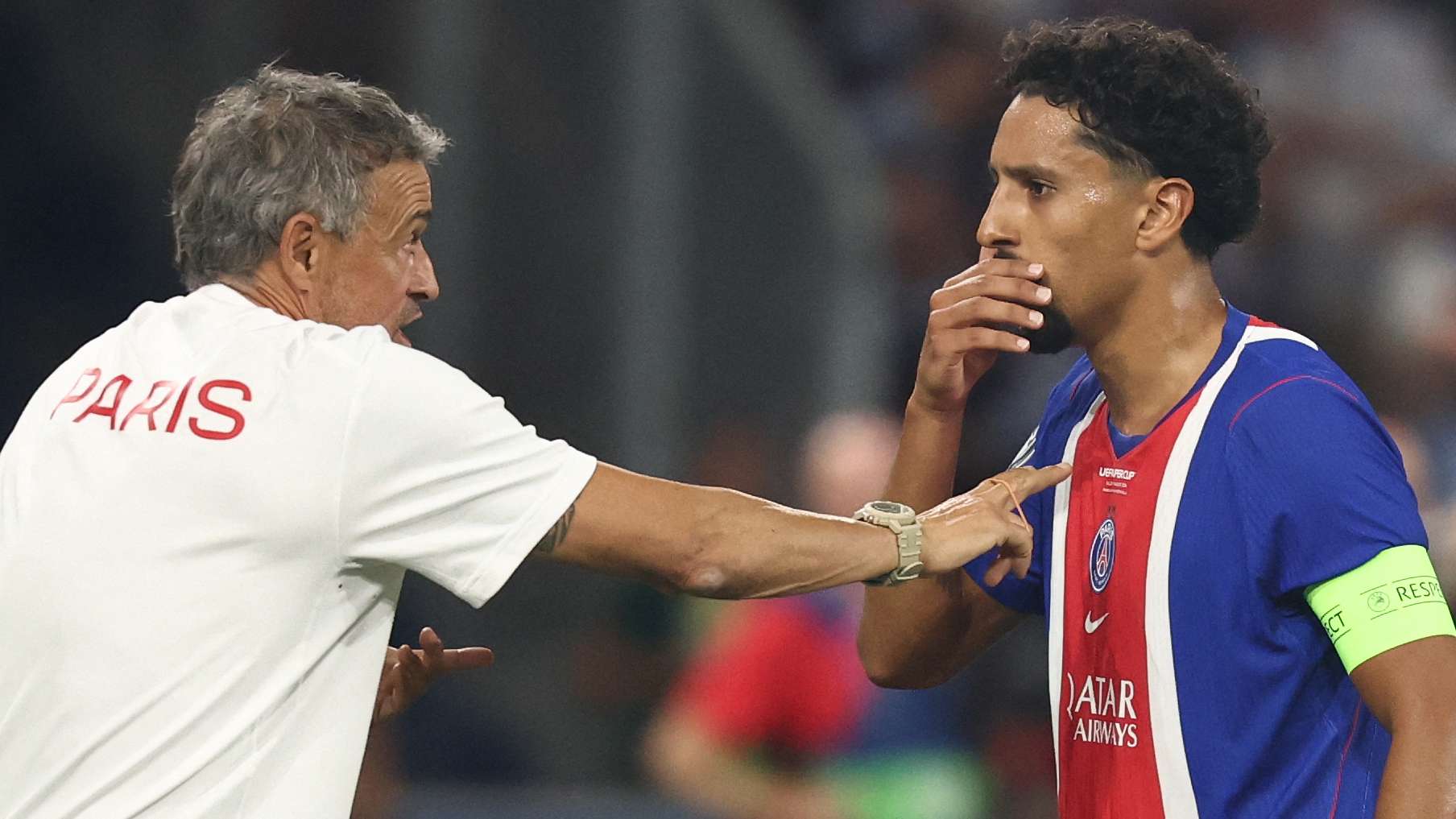 มาร์กินญอสออกคำเตือนถึงแข้ง PSG ขณะที่ ลุยส์ เอ็นริเก้พร้อมถอดชื่อใหญ่ก่อนเปิดศึก ยูฟ่า แชมเปี้ยนส์ ลีก