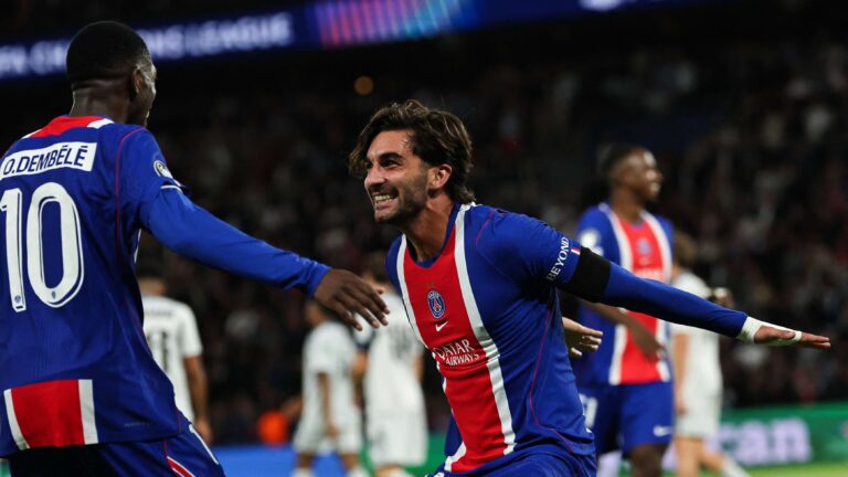 เฟร์ราน ตอร์เรส ทำแฮตทริคประเดิมเวทียุโรป ช่วย PSG บุกถล่ม สโลวาน บราติสลาวา 6-1 เปิดศึกป้องกันแชมป์ยูฟ่า แชมเปี้ยนส์ ลีก