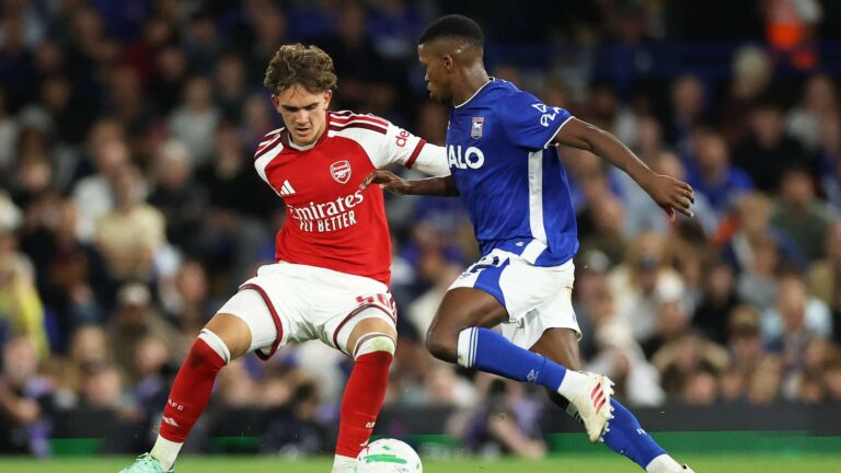 อาร์เซนอลต้องระมัดระวังแม็กซ์ ดาว์มาน หลังทำคู่ประวัติศาสตร์ในชัยชนะต่อ Ipswich
