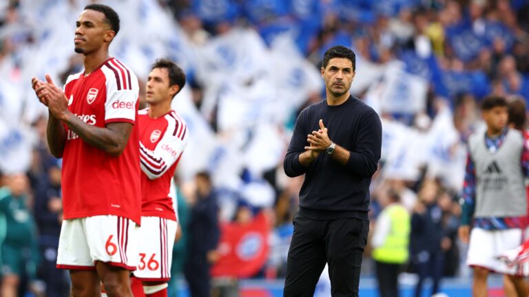 อาร์เซน่อลถูกไบรท์ตันบดขยี้ 3-0 ที่สนามอเม็กซ์ ย้ำบทเรียนใหญ่หลังล้มแชมป์