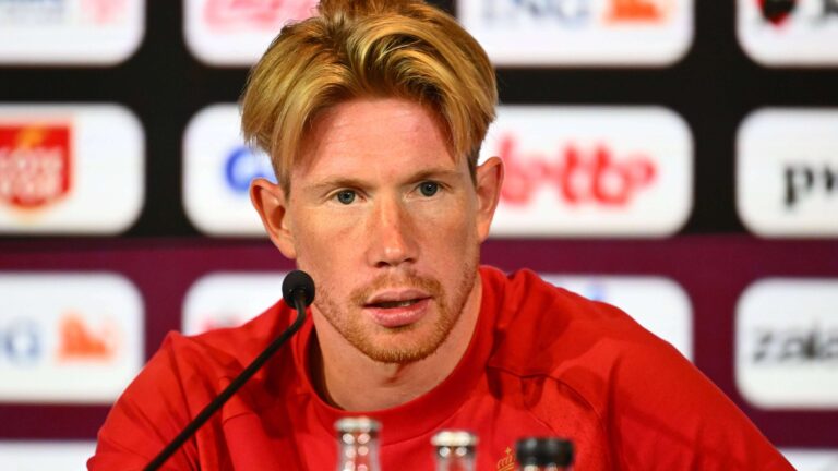 เดอ บรอยน์ ยืนยันไม่แขวนสตาร์ เบลเยียม ภายใต้ มาร์ค ฟาน บอมเมล มุ่งสู่ ยูโร 2028