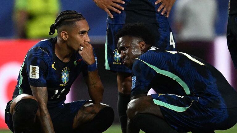 อันเชล็อตติหนุนวินิซิอุส หลังจุดโทษฮีโร่ช่วยบราซิลชนะออสเตรเลีย 4-2