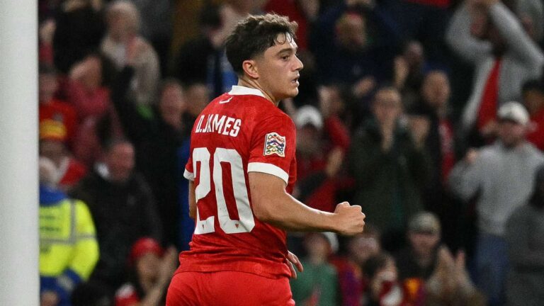 เวลส์พลิกสถานการณ์ชนะนอร์เวย์ 2-1 แดน เจมส์ชมบุคลิกทีมในเนชั่นส์ ลีก