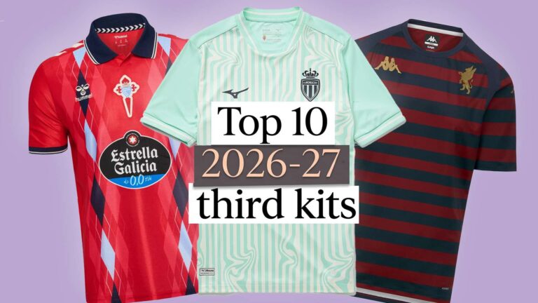 10 ชุดที่สามยอดนิยมประจำฤดูกาล 2026–27 และหาซื้อได้ที่ไหน